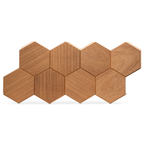PROSAUNAS Hive Thermo Sauna Wall Panels, Hexagon Pattern