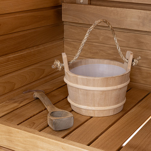 Wood Sauna Bucket