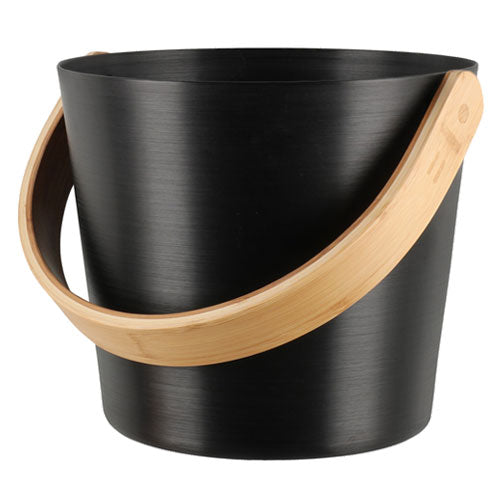 Sauna Bucket & Ladle - Curved Handle