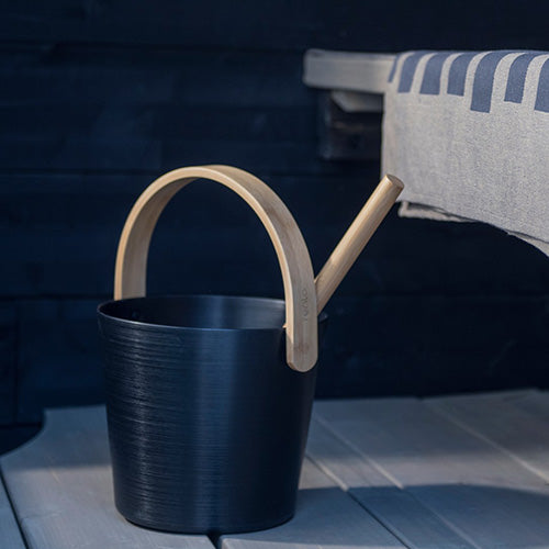 Rento Sauna Ladle Sauna Ladle, Aluminum w/ Thermo-Bamboo