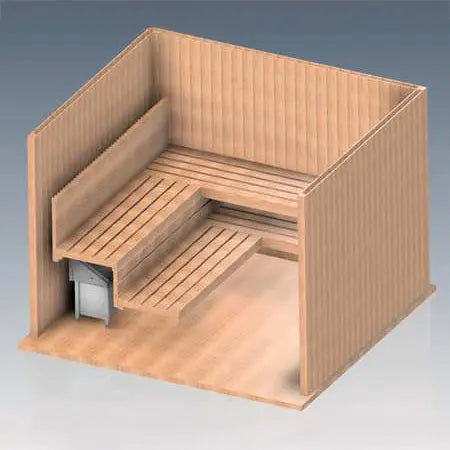 EOS Invisio Midi Under-Bench Electric Sauna Heater EOS
