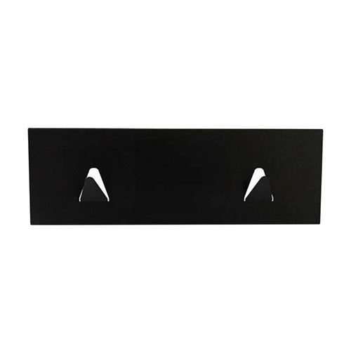 EOS Towel & Robe Rack, Wall-Mount, Black