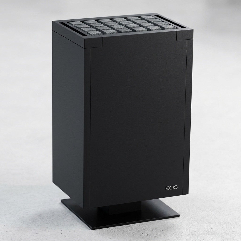 EOS Mythos S45 - Freestanding Designer Sauna Heater up to 15kW