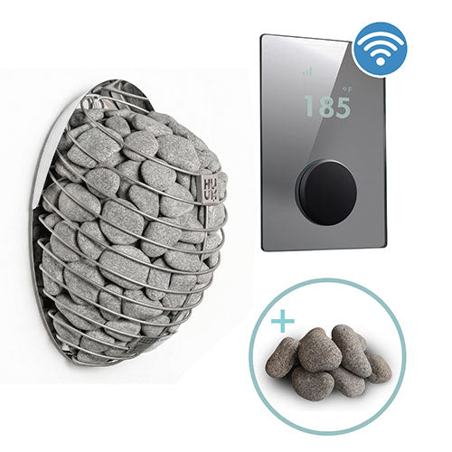 HUUM DROP 9kW Electric Sauna Heater Package