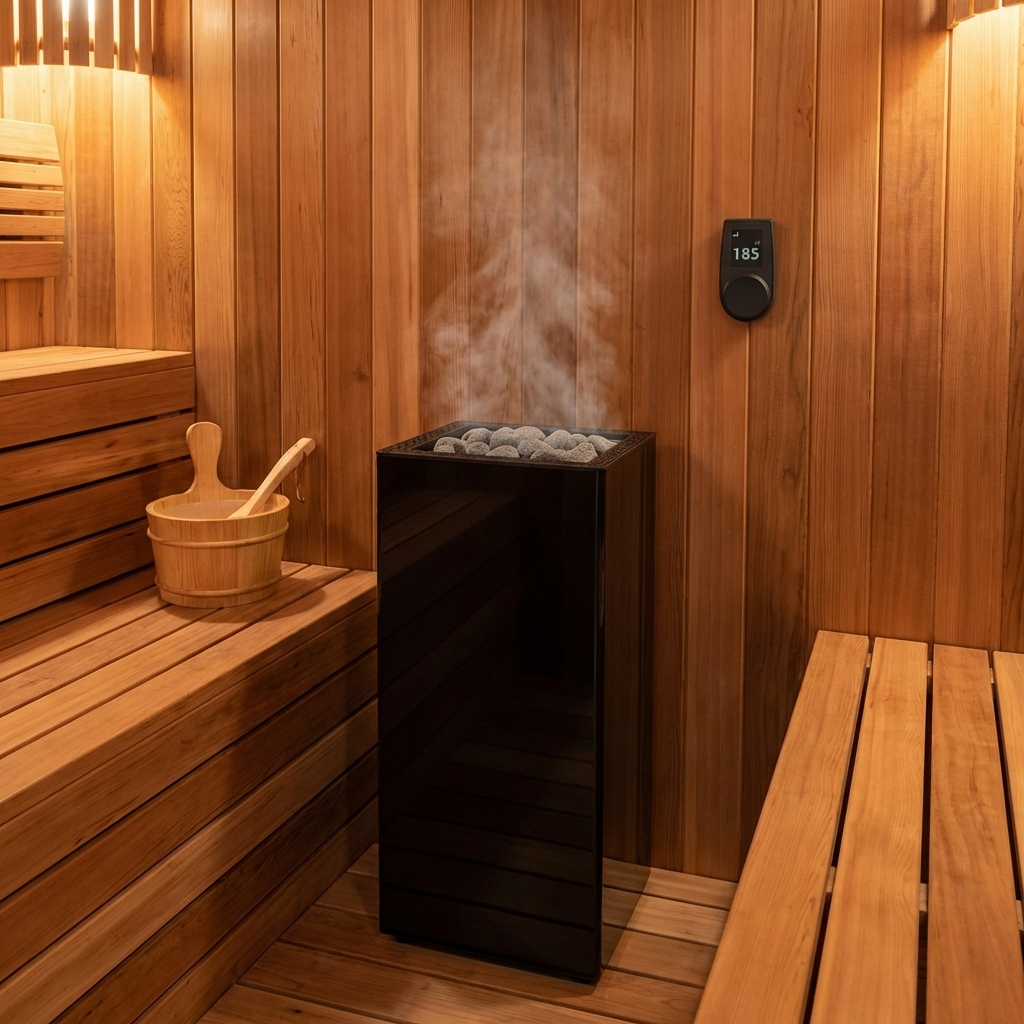 HUUM CORE Electric Sauna Heater Package - Black HUUM