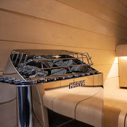 Harvia KIP80W 8kW Sauna Heater Package Harvia