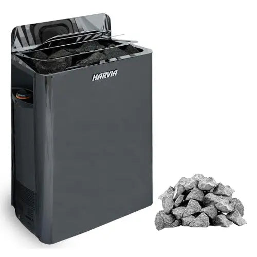 Harvia THE WALL 8kW Electric Sauna Heater Package Harvia