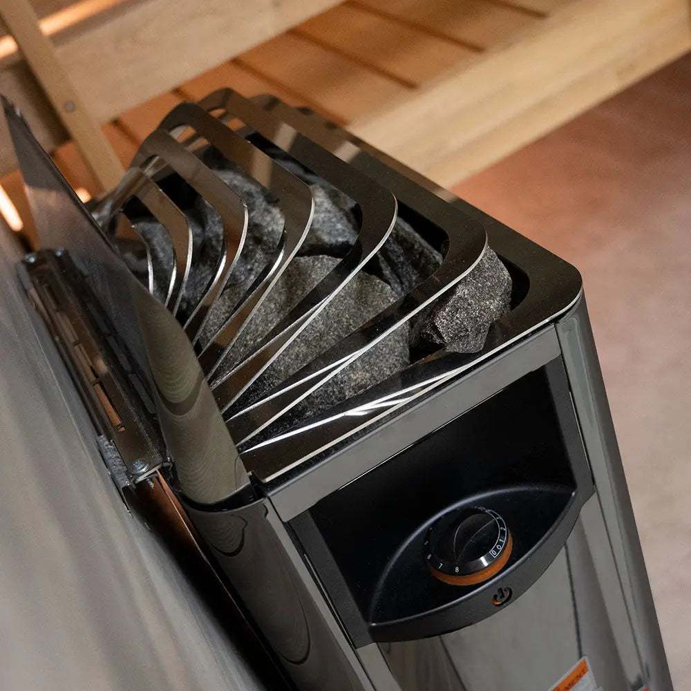 Harvia THE WALL 8kW Electric Sauna Heater Package Harvia