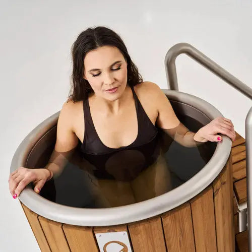 ICETUBS IceBarrel Cold/Hot Tub Package Icetubs