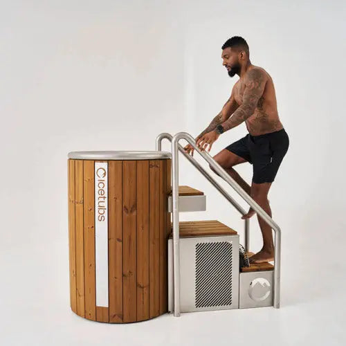 ICETUBS IceBarrel Cold/Hot Tub Package Icetubs