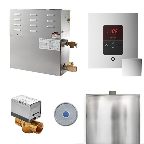 Mr.Steam CT Day Spa Steam Shower Generator Package w/ iTempo Control and Aroma SteamHead