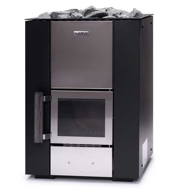 Calentador de sauna de leña Narvi Kuru 14