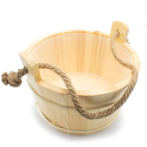 Traditional Sauna Bucket & Ladle