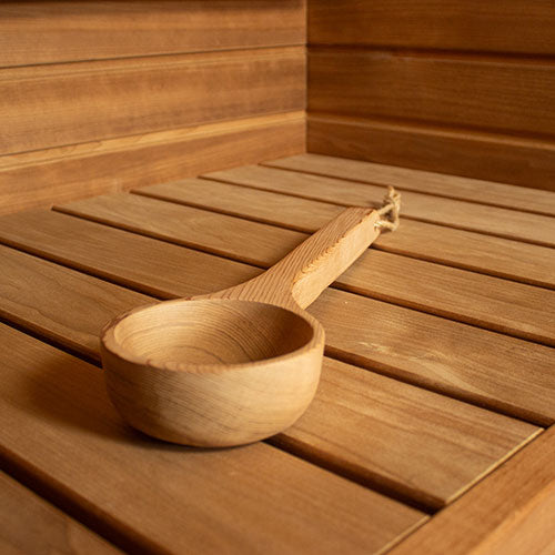 Prosaunas Large Sauna Ladle - Pine/Cedar - 150mL