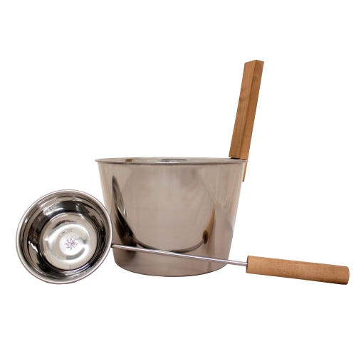 Stainless Steel Bucket & Ladle