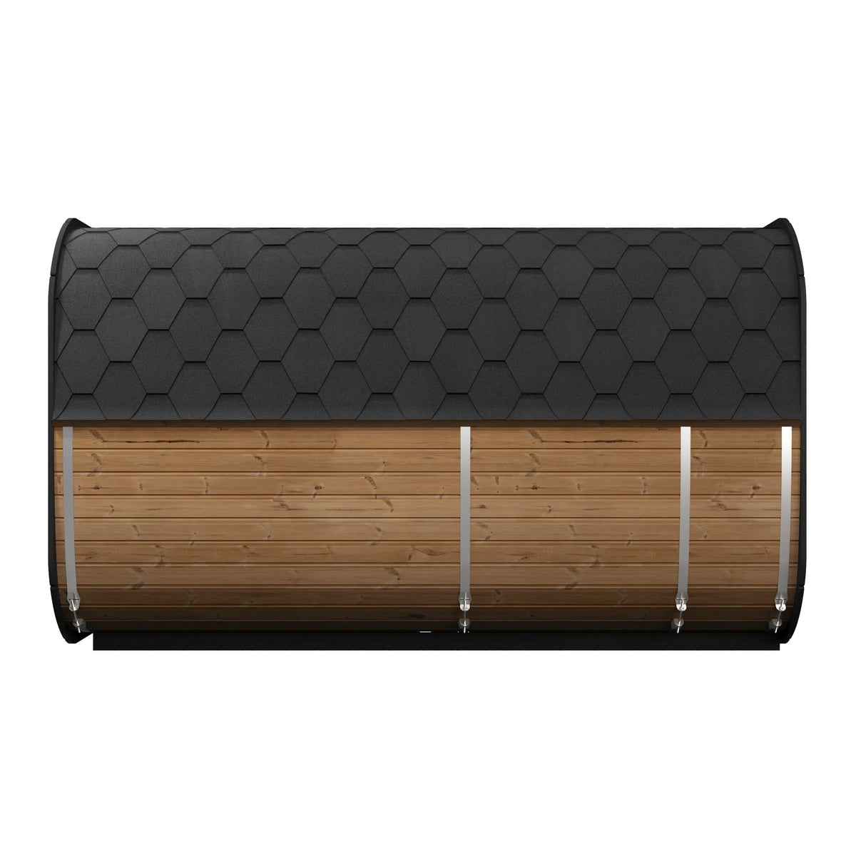 SaunaLife Model CL12GCP Cube Luxury Series Outdoor Sauna Kit - 8-person SaunaLife