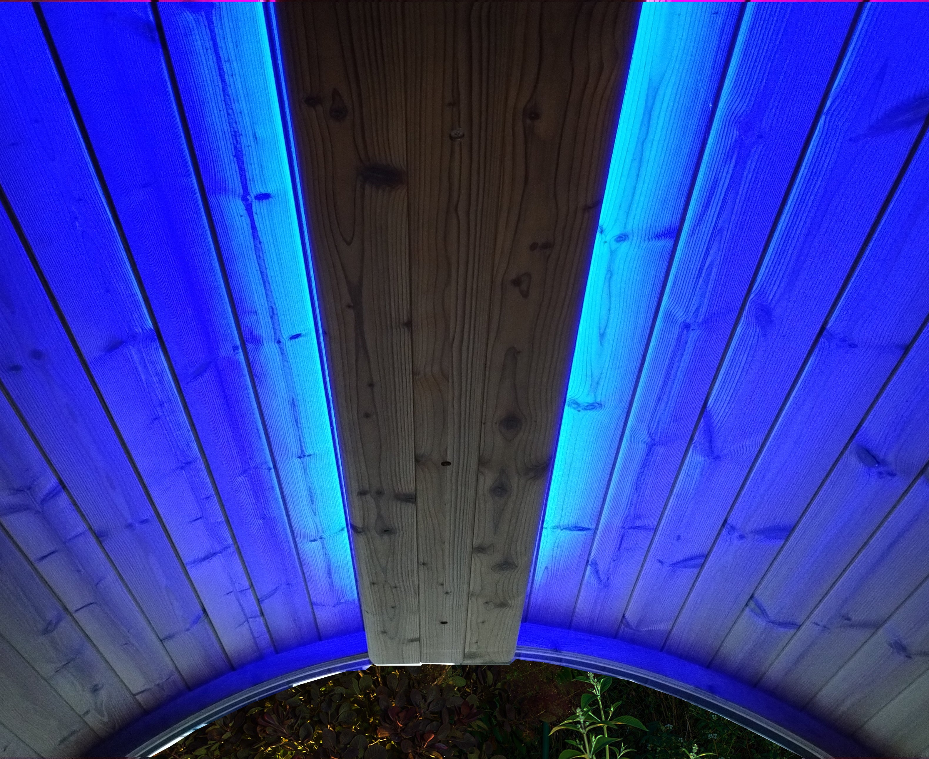 Color LED Lighting for SaunaLife ERGO Series Barrel Sauna