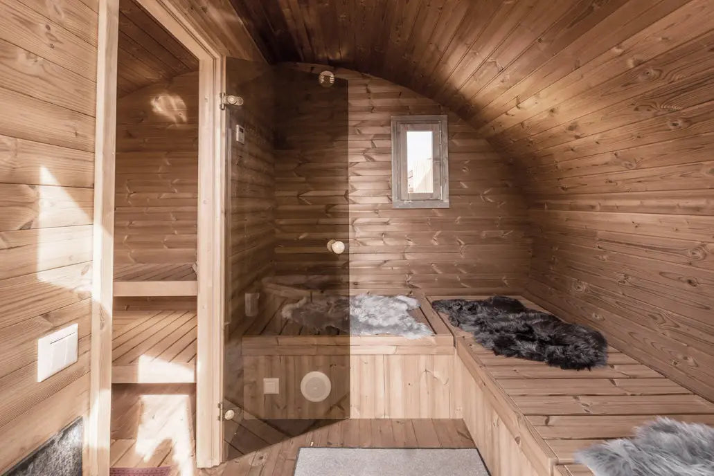 SaunaLife G11 Traditional Outdoor Sauna - 8-person SaunaLife