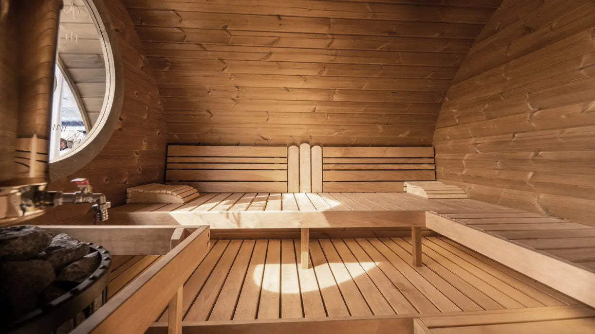 SaunaLife G11 Traditional Outdoor Sauna - 8-person SaunaLife