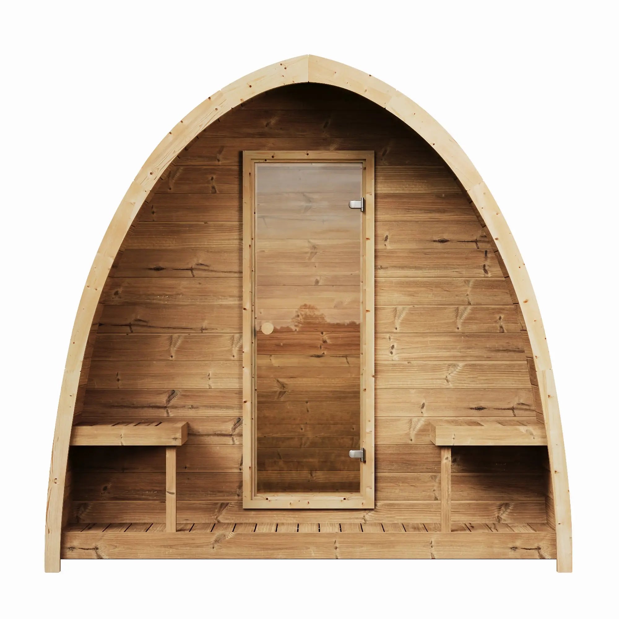 SaunaLife Model G3 Garden Outdoor Sauna Kit - 6-person SaunaLife