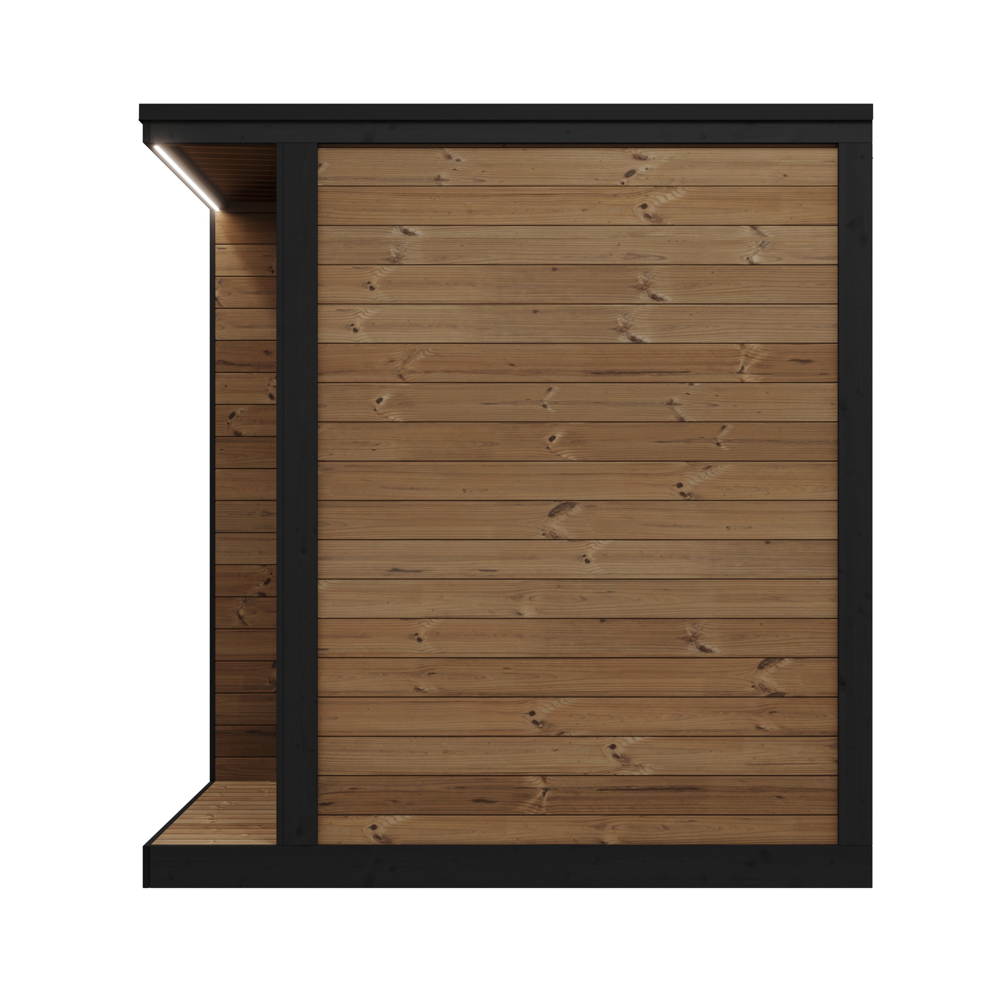 SaunaLife GL4 Traditional Outdoor Sauna - 4-person
