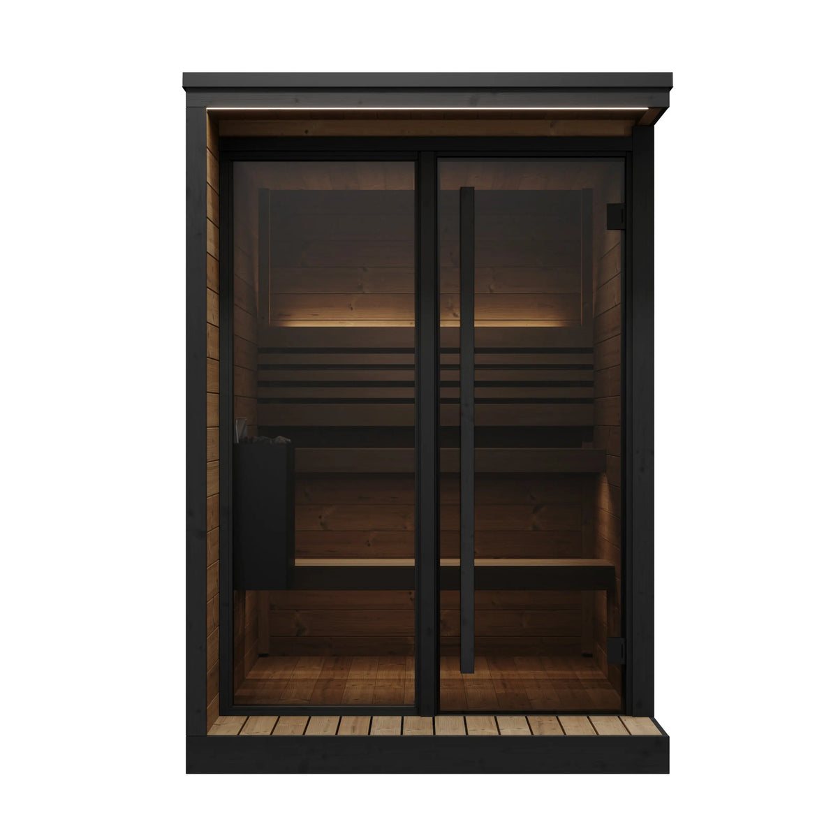 SaunaLife GL4 Traditional Outdoor Sauna - 4-person SaunaLife