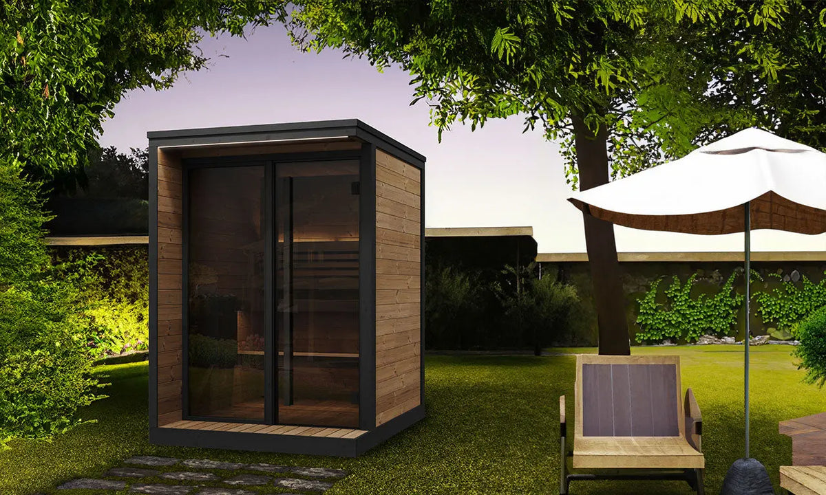 SaunaLife GL4 Traditional Outdoor Sauna - 4-person SaunaLife