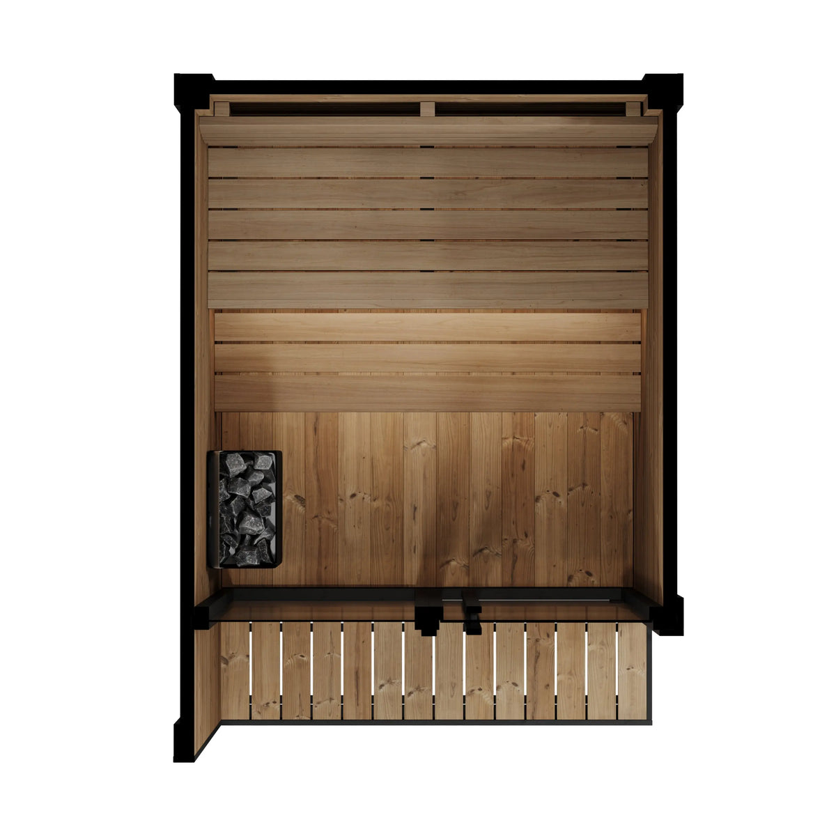 SaunaLife GL4 Traditional Outdoor Sauna - 4-person SaunaLife