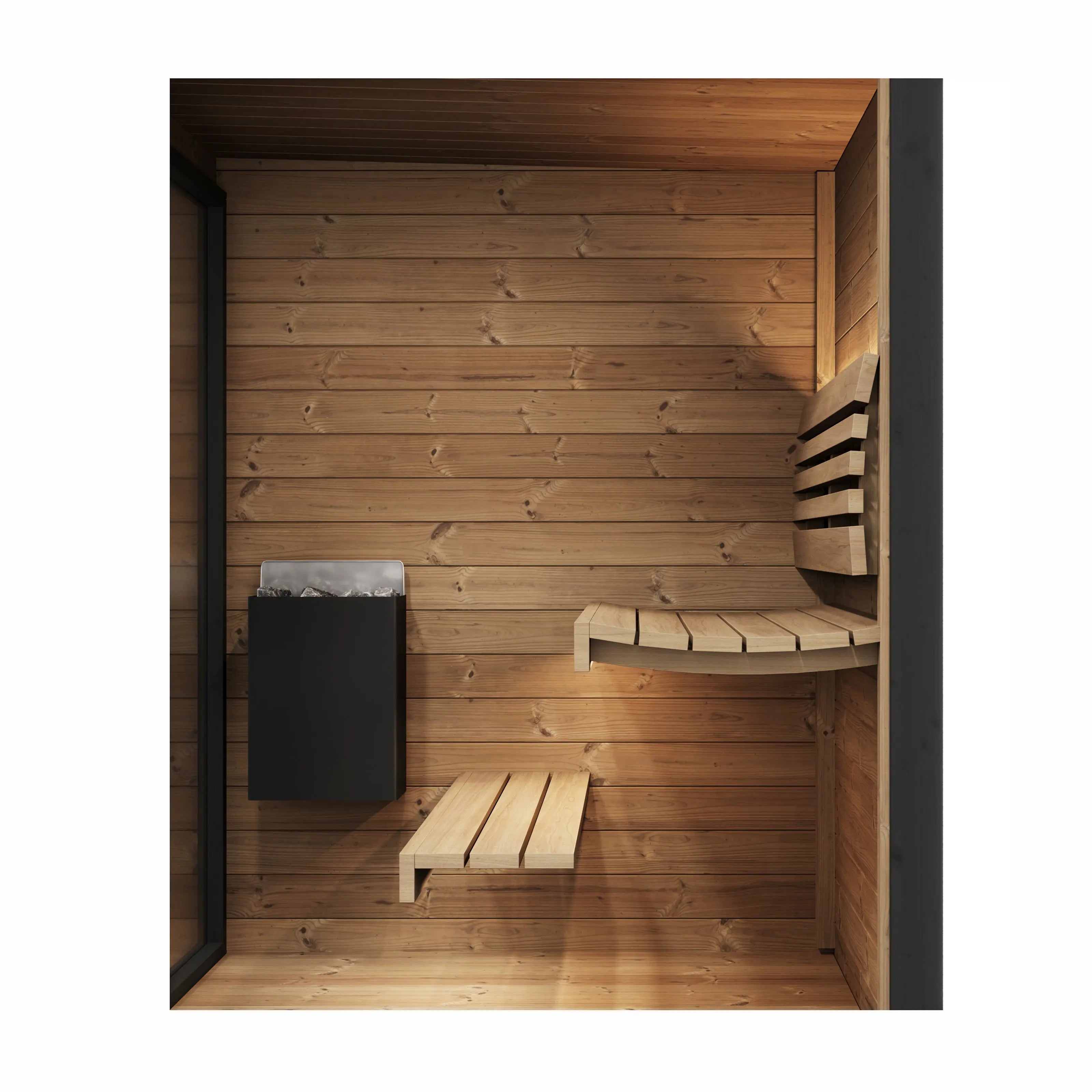 SaunaLife GL4 Traditional Outdoor Sauna - 4-person SaunaLife