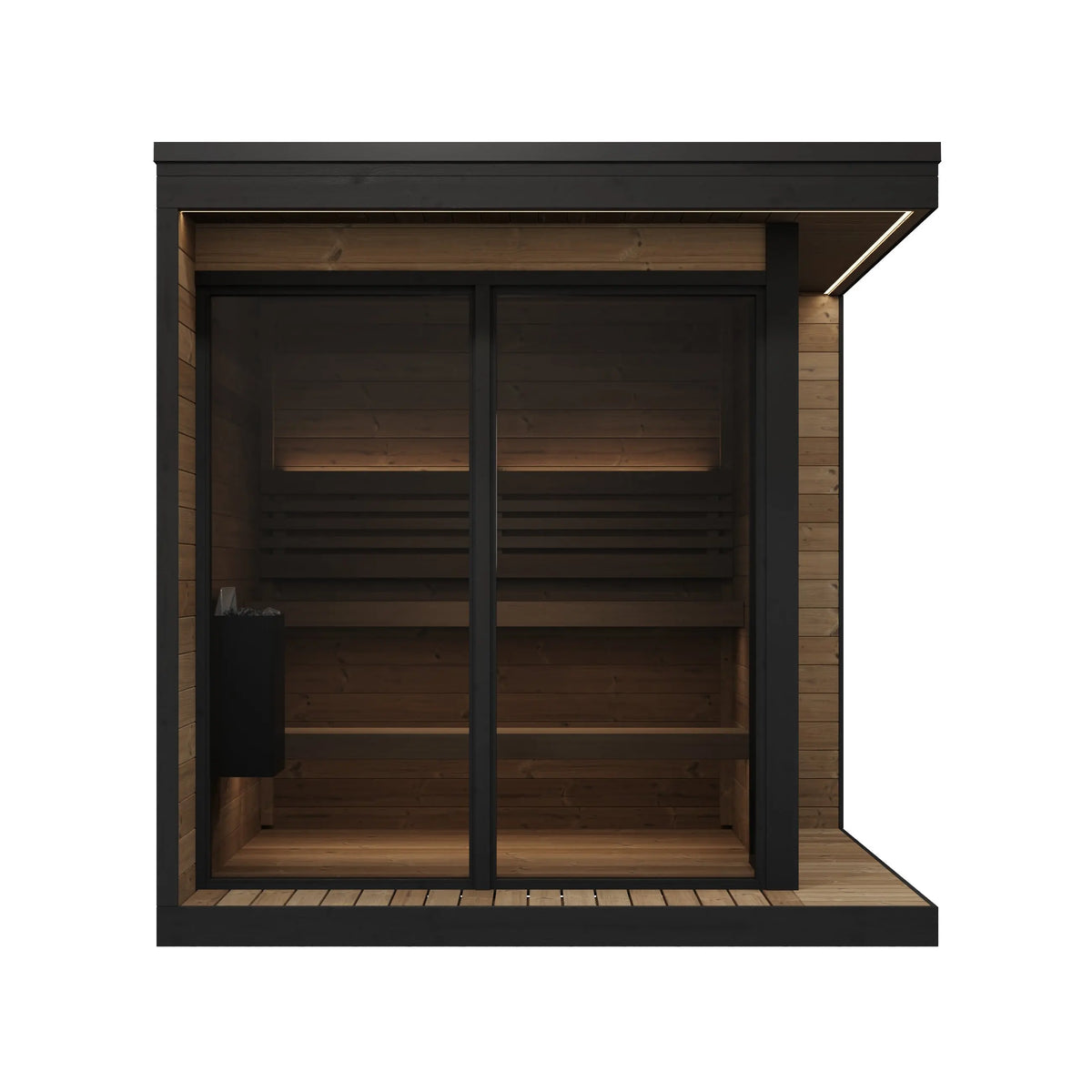 SaunaLife GL6 Traditional Outdoor Sauna - 6-person SaunaLife