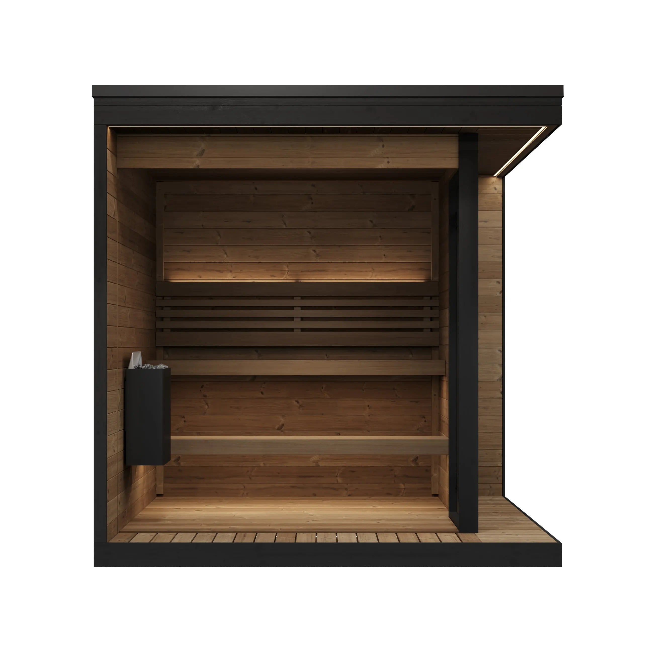 SaunaLife GL6 Traditional Outdoor Sauna - 6-person SaunaLife