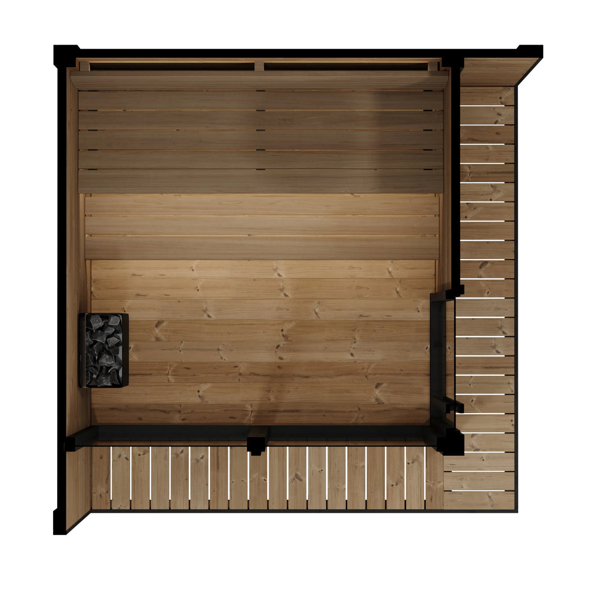 SaunaLife GL6 Traditional Outdoor Sauna - 6-person SaunaLife
