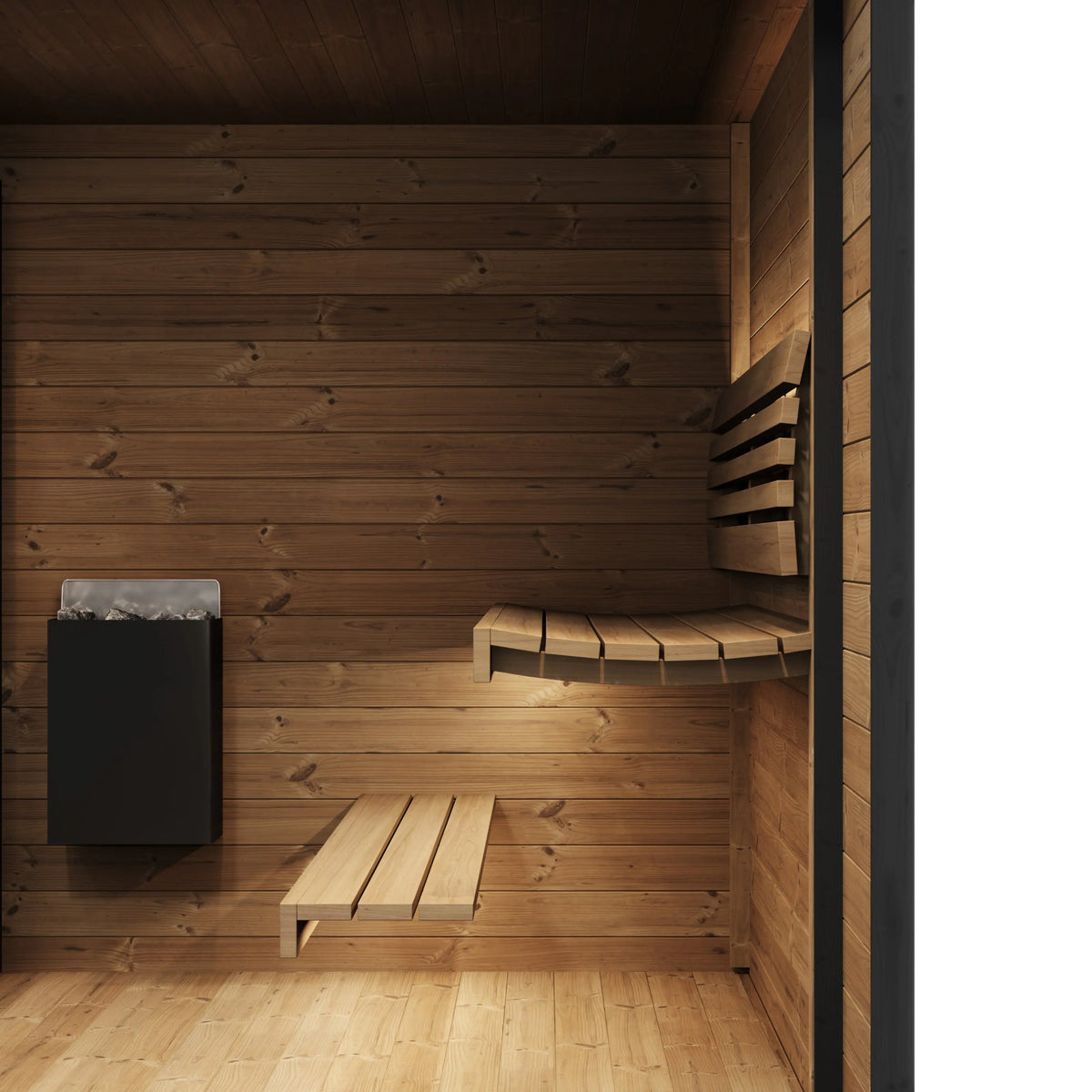 SaunaLife GL6 Traditional Outdoor Sauna - 6-person SaunaLife