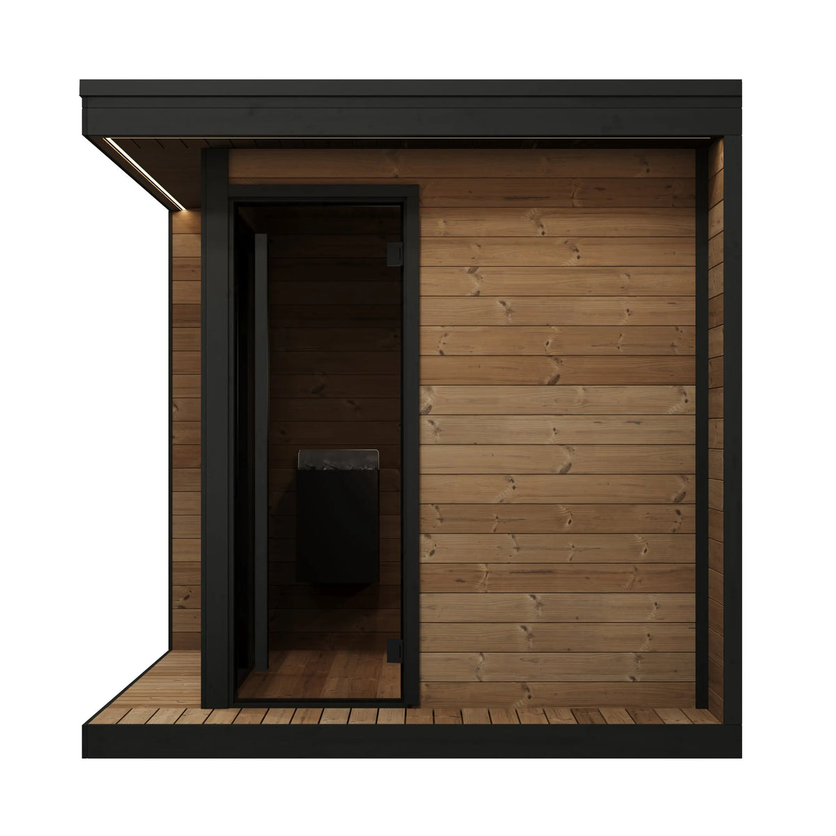 SaunaLife GL6 Traditional Outdoor Sauna - 6-person SaunaLife