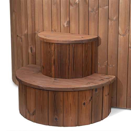 SaunaLife Model S2NC/S2BC Cold Plunge/Hot Tub Package - 2-person