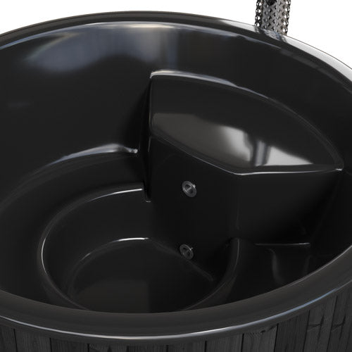 Wood-Burning Hot Tub