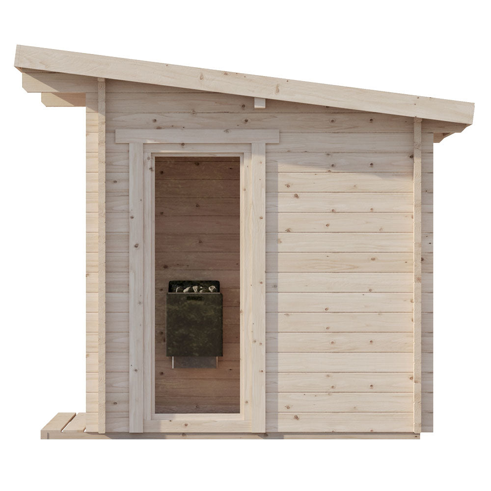 Model G4 Outdoor Home Sauna Kit