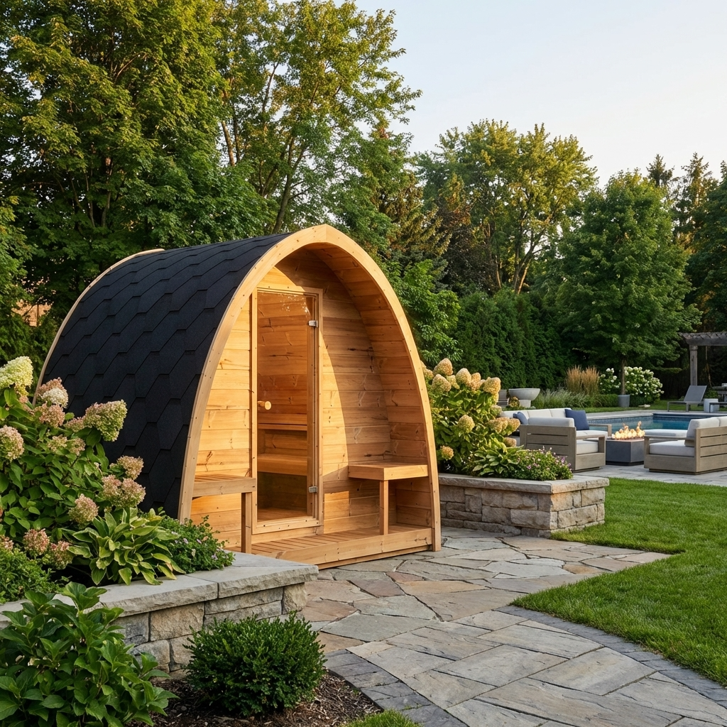 SaunaLife G3 Traditional Outdoor Sauna