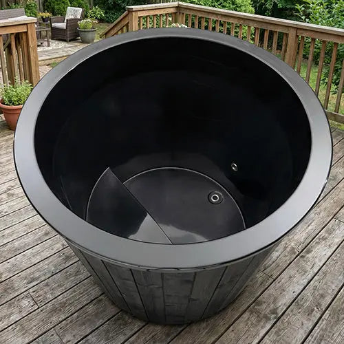 SaunaLife Model S1NC/S1BC Cold Plunge/Hot Tub Package - 1-Person SaunaLife