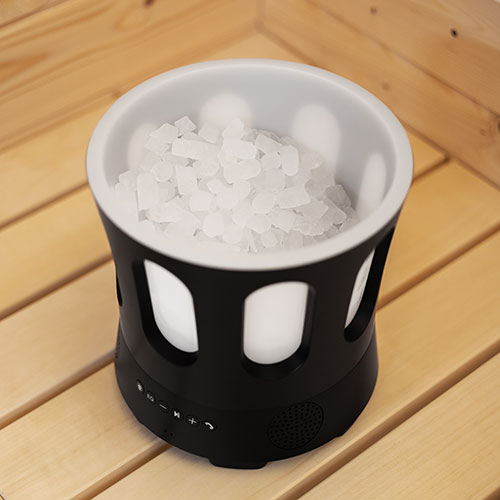 Sauna Bucket with Bluetooth Speaker & Lights