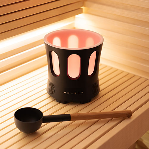 Bluetooth Speaker/Sauna Bucket with Lights