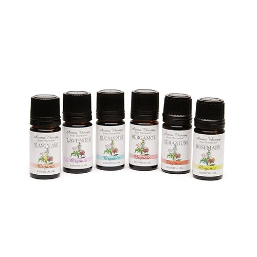 Organic Essential Oils - 6-pack