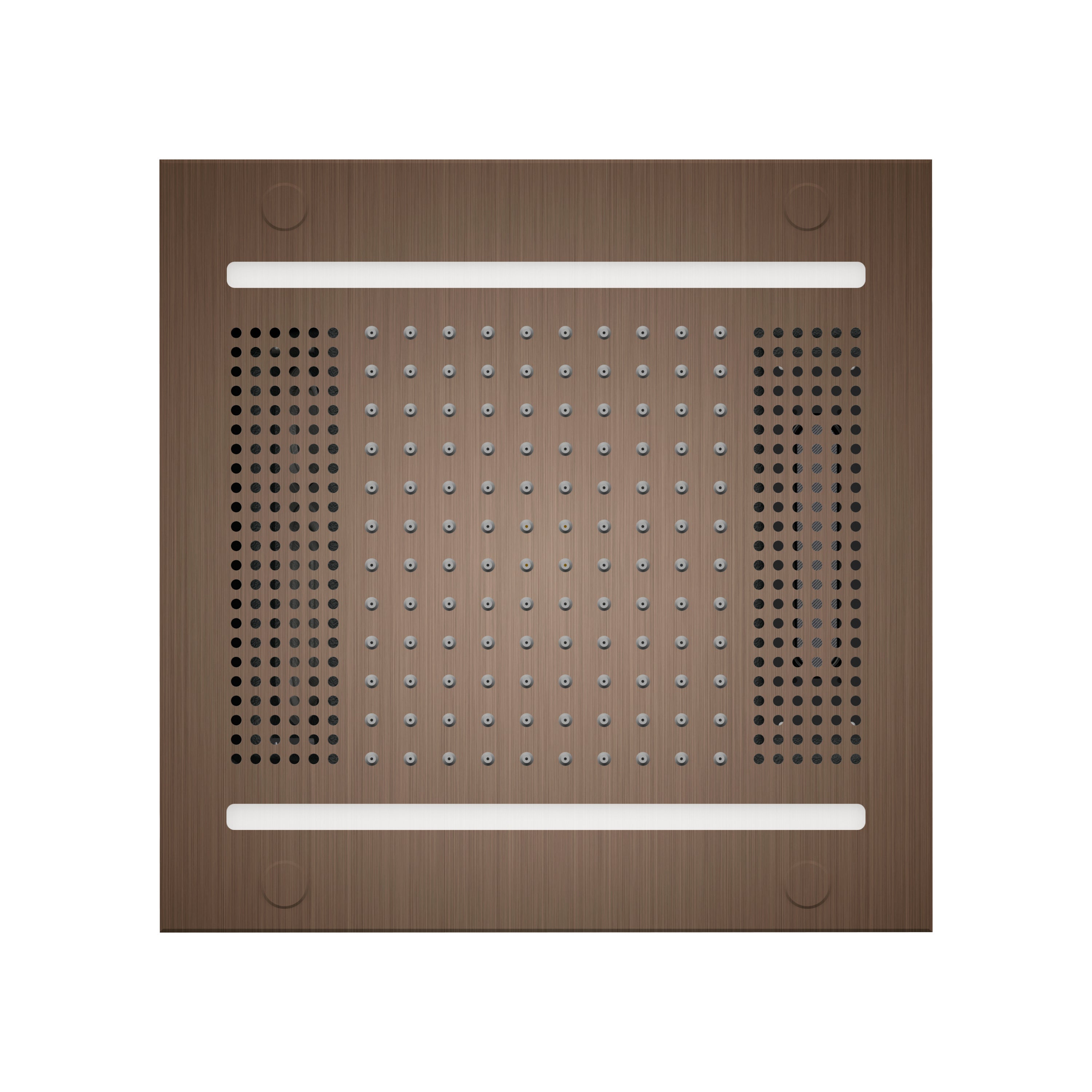 HydroVive Shower Head with Light, Sound, & Rain System