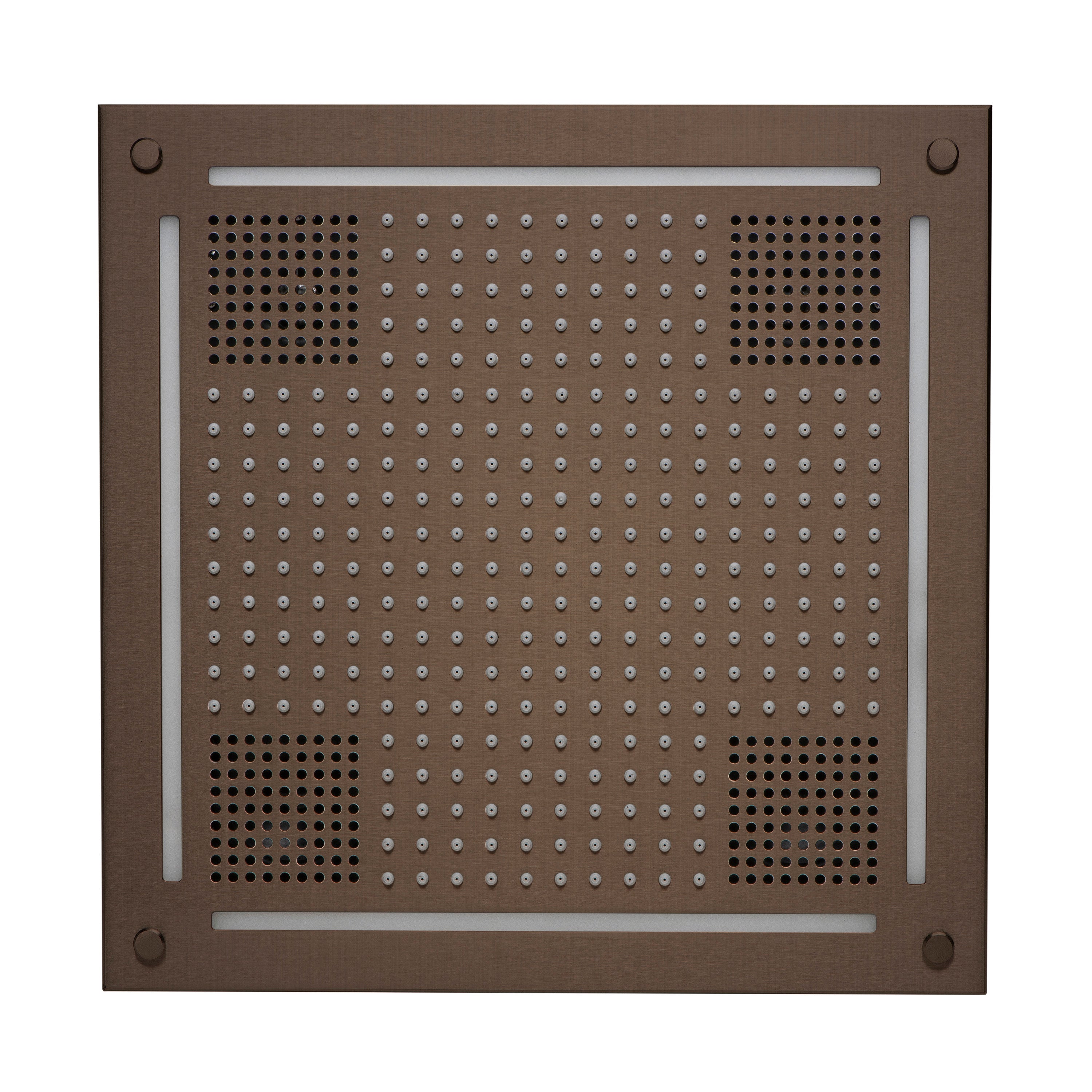 HydroVive Shower Head with Light, Sound, & Rain System