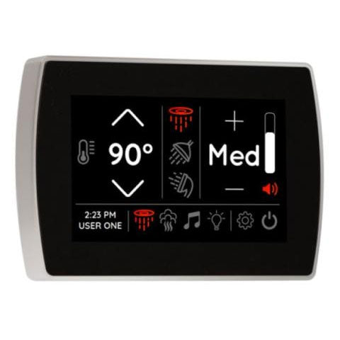 Steam Shower Control, 5" Touchscreen