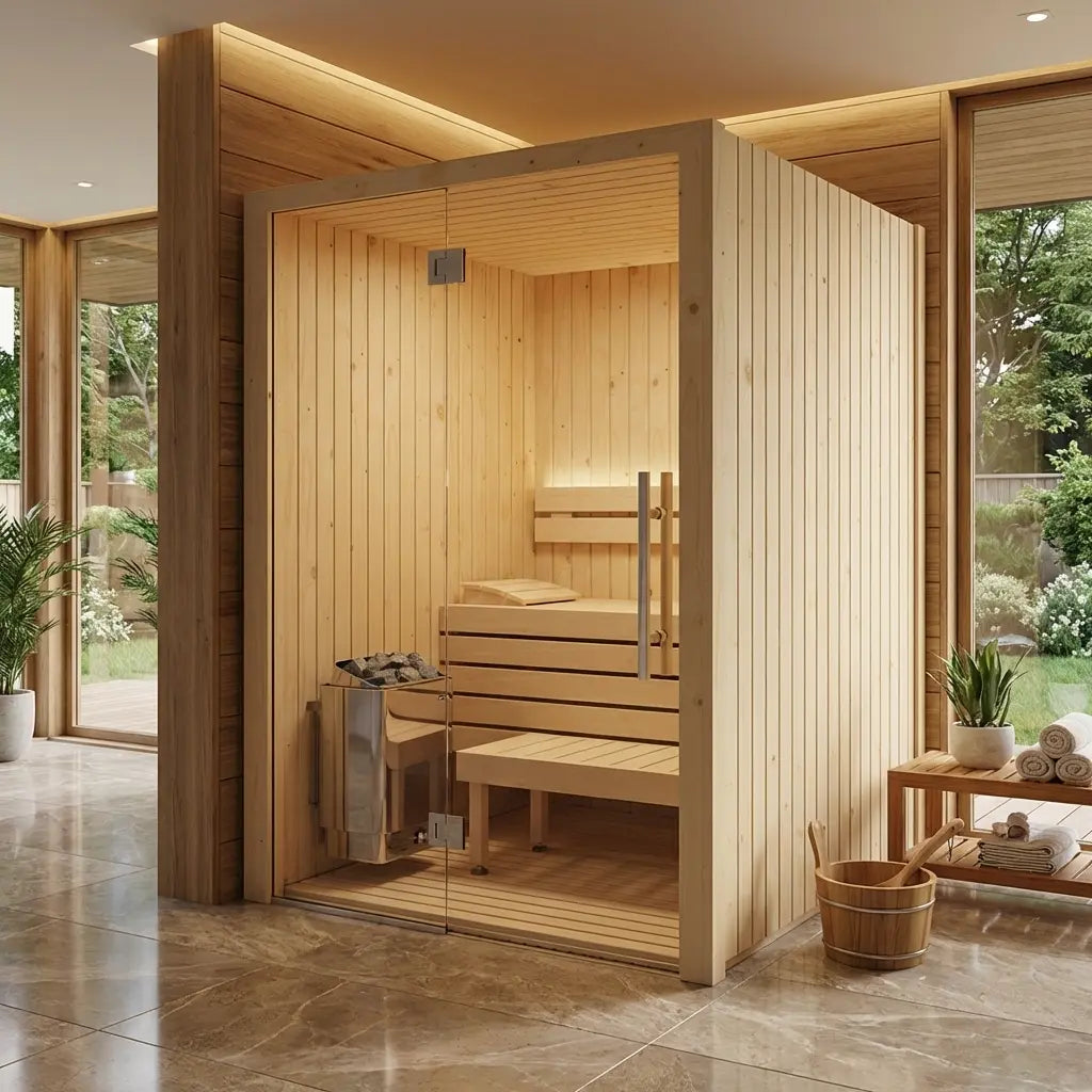 SaunaLife Model X2 Xperience Series Indoor Sauna Kit - 2-person SaunaLife