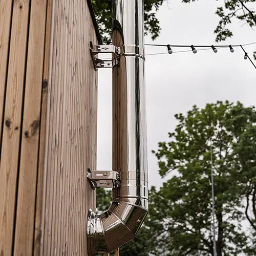 Thru-Wall Backside Connection Chimney Kit HUUM