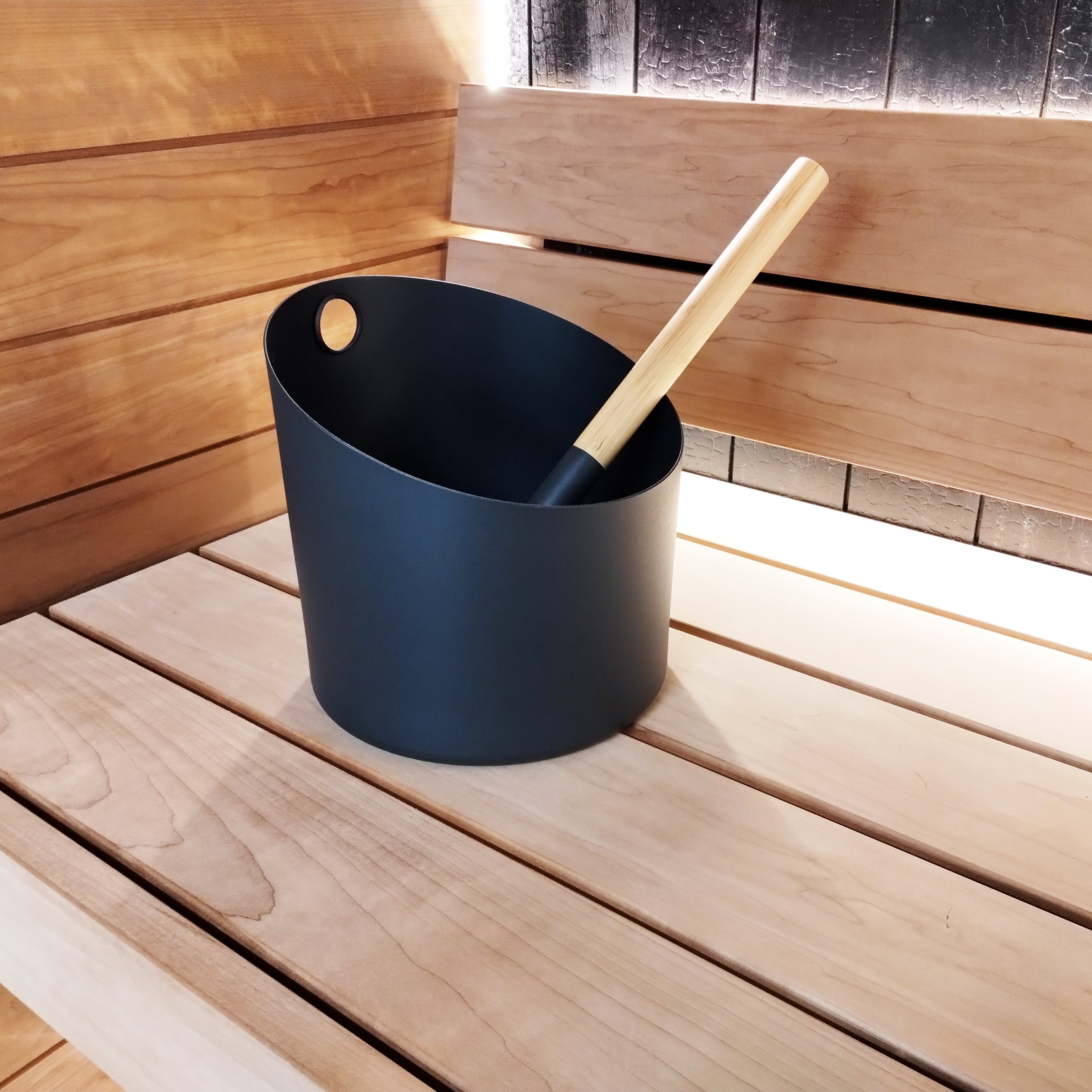 Sauna Bucket & Ladle Set 4