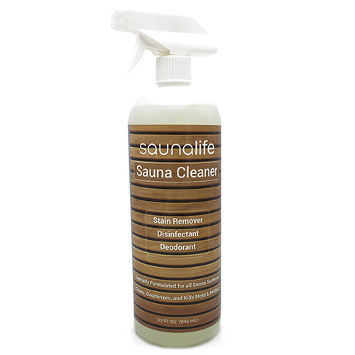Sauna Wood Cleaner, Disinfectant, and Deodorizer