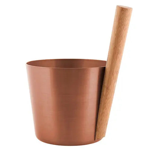 Aluminum Sauna Bucket - Straight Handle Rento